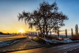 Sunrise in Eyserhalte by Rob Boon