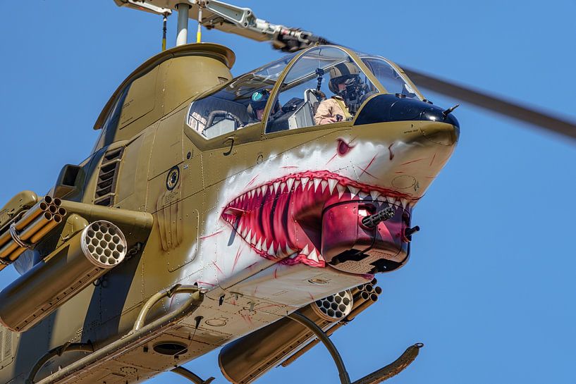 U.S. Army Bell AH-1G Cobra attack helicopter. by Jaap van den Berg