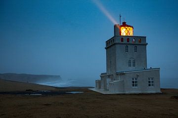 Lighthouse Dyrholaey on Island
