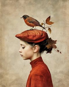 Das Mädchen und der Vogel