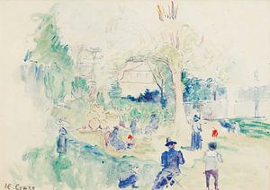 Henri-Edmond Cross - Studie zu 'Le Ranelagh' (ca. 1900)
