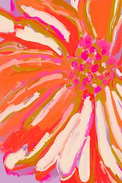 Abstract Flower Detail von Treechild