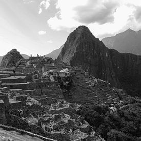 Mystieke  ruïnes van de Machu Picchu van Michiel Kramer