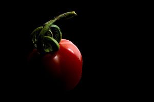 Tomate, weniger ist mehr