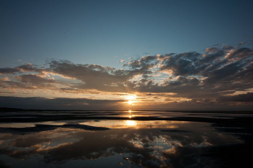 Sunset on Texel by Anita van Hengel