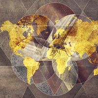 World and country maps