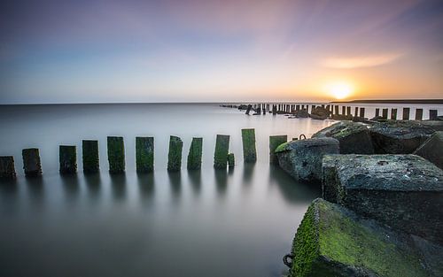 Sonnenaufgang am Wattenmeer