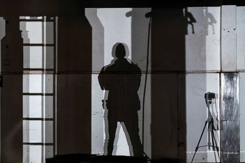 the photographer's shadow by Peter Smeekens