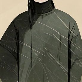 TW living - woman in shapes of nature by TW living