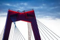 Top of the Willemsbrug in Rotterdam by Jeroen Lagerwerf thumbnail