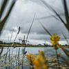 Hoornsevaart - Alkmaar in slecht weer van Pim Haring