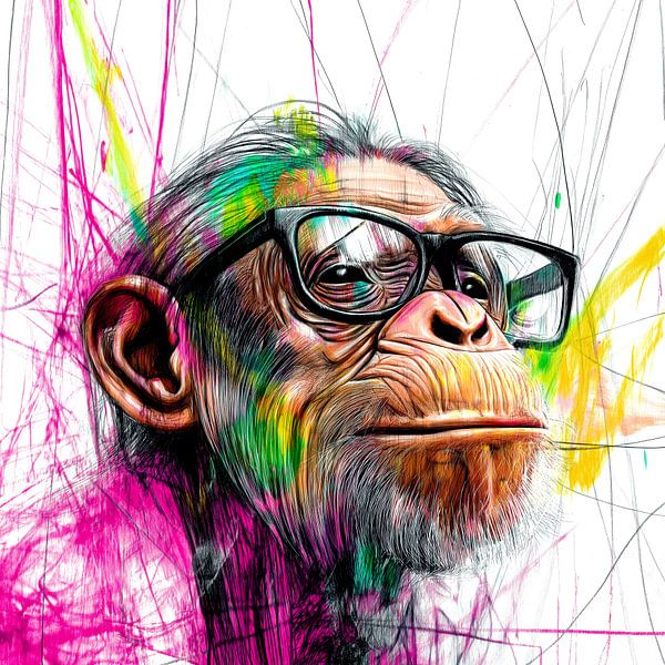 Kontemplation in Farbe von byRenzo