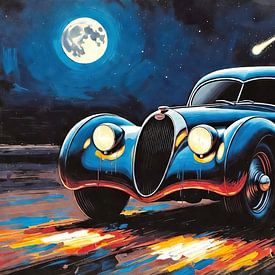 Le voyage à travers la nuit sur DeVerviersBelgium