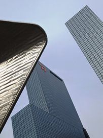 Rotterdam CS: Puntzak vs NN-Gebouw 3-3 van MoArt (Maurice Heuts)