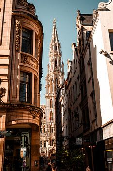Tower of Brussels City Hall