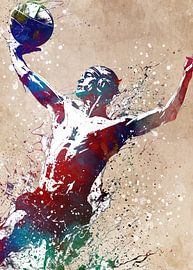 Kunst des Wasserballsports von JBJart Justyna Jaszke