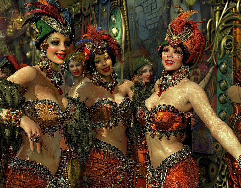 Boudoir Damen Abendmode von Egon Zitter