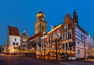 Paysage urbain de Deventer, Pays-Bas sur Adelheid Smitt