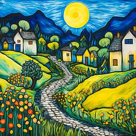 A village in Austria by Jutta Maria Pusl