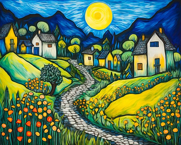 A village in Austria by Jutta Maria Pusl