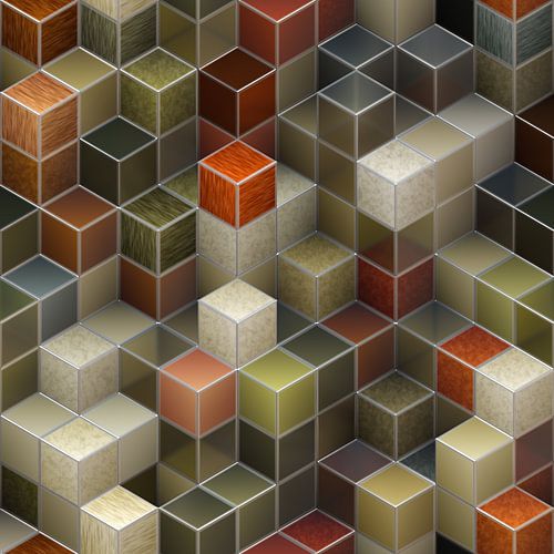 Seventies cubes