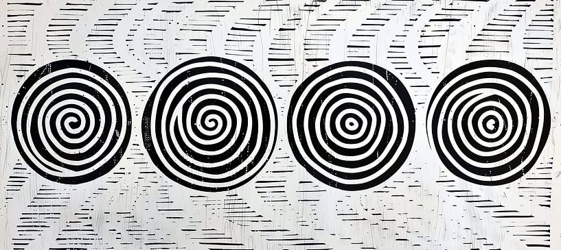 Moderne Linienführung von ARTEO Gemälde
