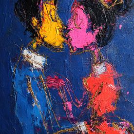 Leuchtende Farben der Zuneigung von ARTEO Gemälde