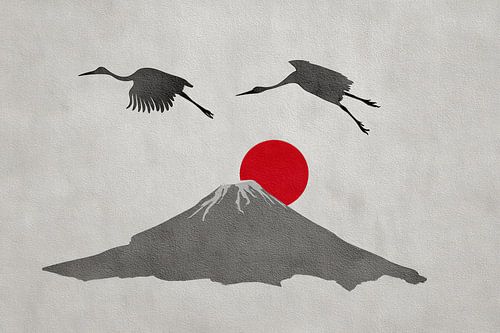 japanse schilderachtige kunst minimalisme