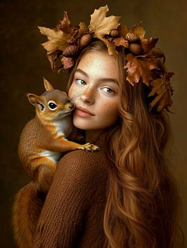 The Squirrel's Muse van Preet Lambon