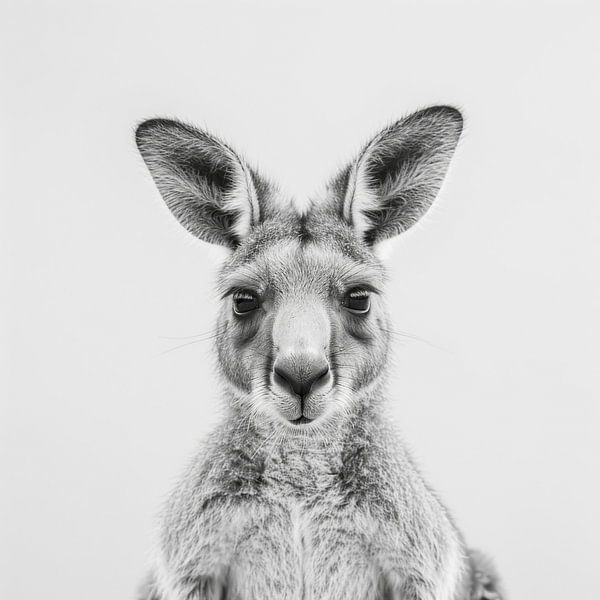 Kangaroo by Poster Art Shop