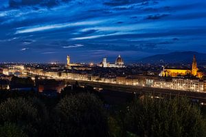 Uitzicht op Florence sur Roy Poots