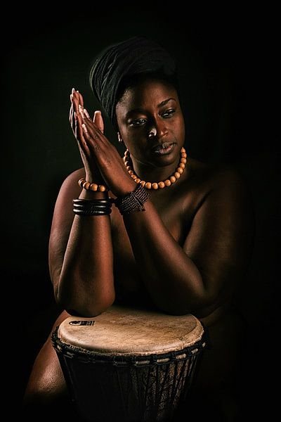 Afrikanische Schönheit von Kees de Knegt