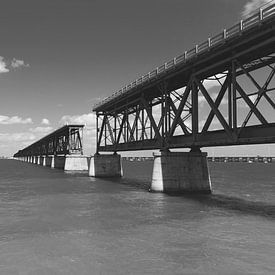 Florida Keys Bahia Honda Bridge Amerika USA sur Sita Koning