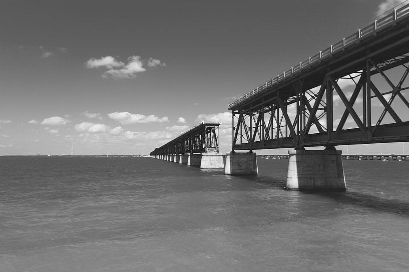 Florida Keys Bahia Honda Bridge Amerika USA by Sita Koning
