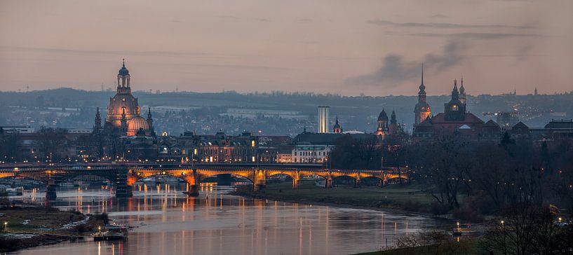 Panorama of Dresden by Sergej Nickel