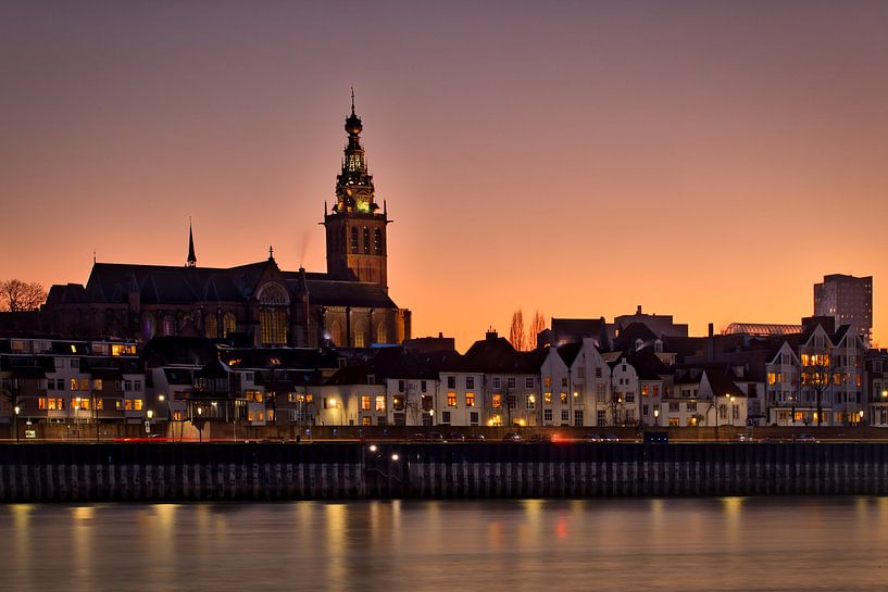 Skyline van Nijmegen van Jeffrey Van Zandbeek