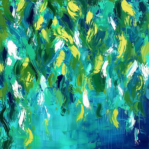 Scène de flore dynamique