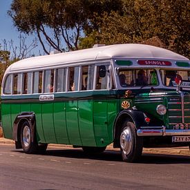 Old bus (Sunset) by Ralf Bankert