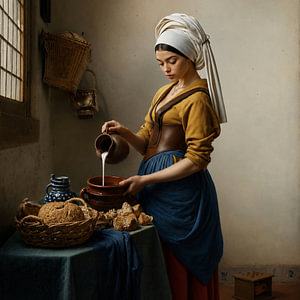 Melkmeisje Modern