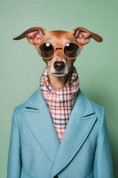 Lurcher by Poster Art Shop