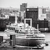 Oude Stoomschip de Rotterdam van Ton de Koning