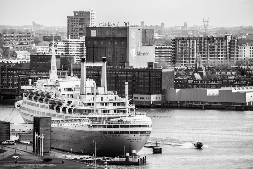 Oude Stoomschip de Rotterdam van Ton de Koning