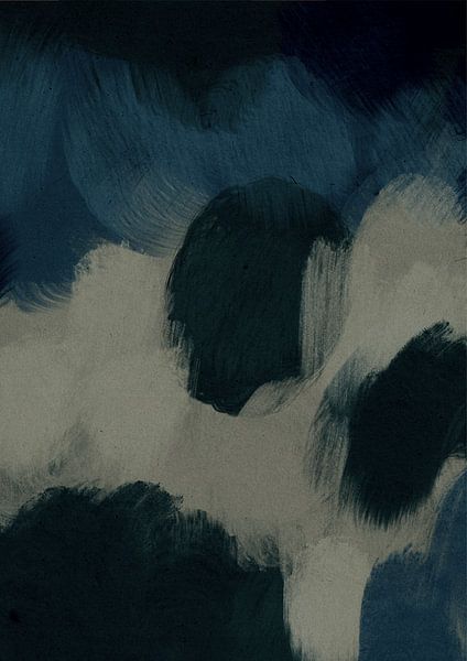 Abstraktes Blau von Studio Allee