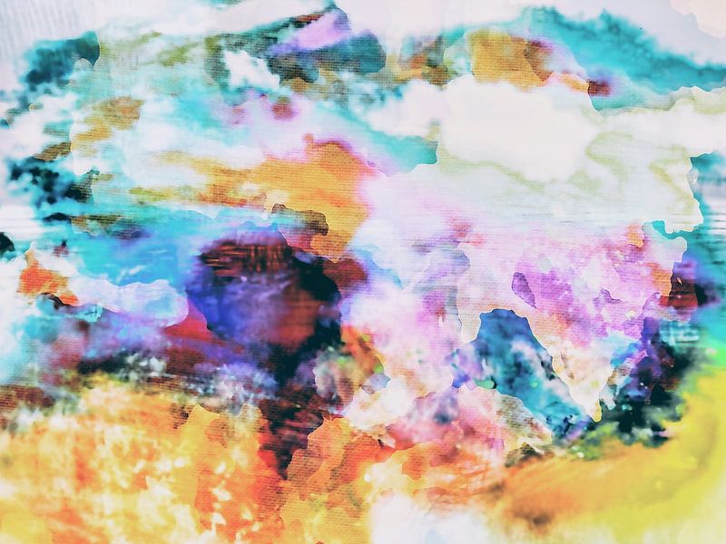 Strand meditatie van FRESH Fine Art