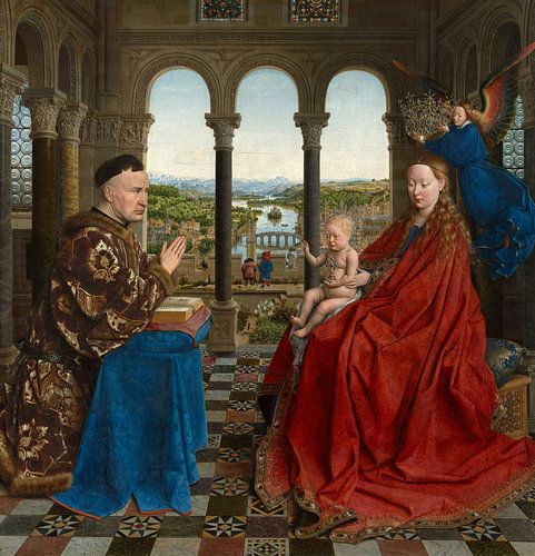 Madonna des Kanzlers Rolin, Jan van Eyck