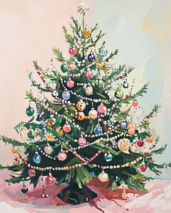 Bunter Weihnachtsbaum