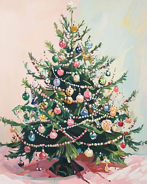 Bunter Weihnachtsbaum