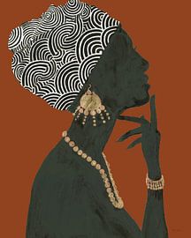 Graceful Majesty I Spice Crop, Emily Adams by Wild Apple