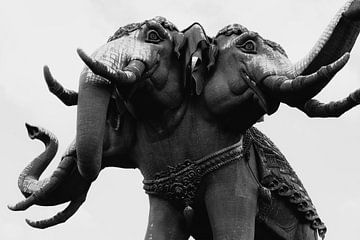 Airavata Monument: Thailand's Mighty Guardian by NZME Photography