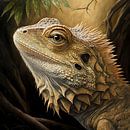 Iguanas by Carla van Zomeren thumbnail